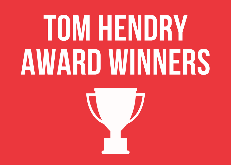 Tom Hendry Award Winners