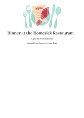Dinner at the Homesick Restaurant by Norm Reynolds