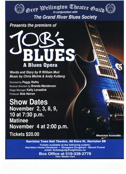 JOB's BLUES: A Blues Opera by Ross Muir – Canadian Play Outlet