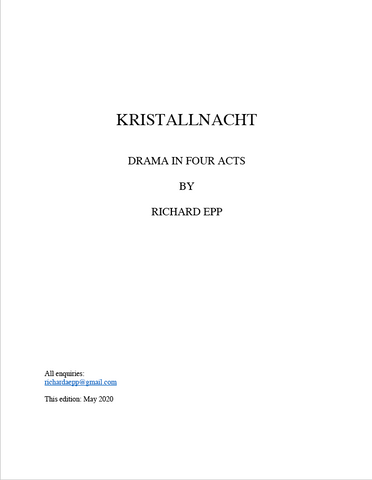 Kristallnacht by Richard Epp