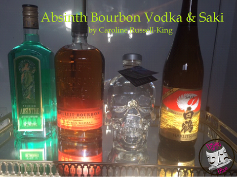Absinthe, Bourbon, Vodka and Saki by Caroline Russell-King